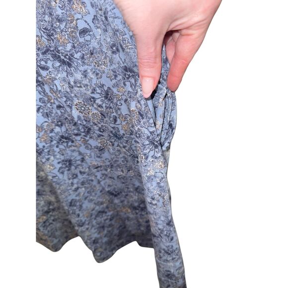 J Jill V-Neck T-Shirt Dress with Pockets - Picture 2 of 4